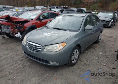 2010 Hyundai Elantra Gls from USA, damaged, VIN KMHDU4AD3AU830945